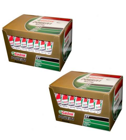 ACEITE SINTÉTICO CASTROL POWER 1 RACING 125 ML. ( 96 UNIDADES ) R: C12596