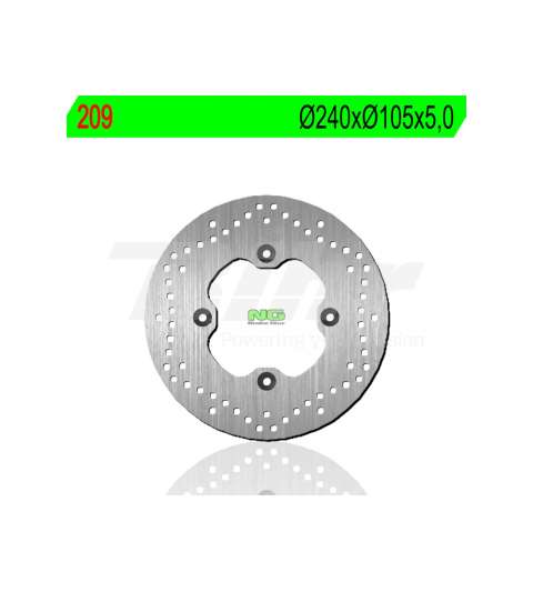 DISCO DE FRENO HONDA FORZA 250 / XL 600 V TRANSALP NG R: 962209