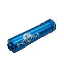 SILENCIADOR ESCAPE 70 / 90 C.C. ALUMINIO AZUL KRM R: KR455F
