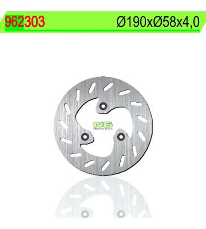 DISCO DE FRENO DELANTERO Y TRASERO BETA ARK 50 - NG - R: 962303