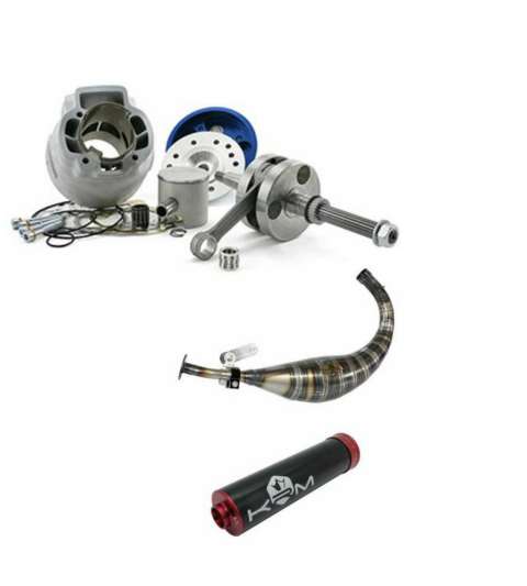 PACK EQUIPO + CIGUEÑAL AEROX 100 C.C. 2 FAST + ESCAPE KRM 100 CC. R: IST100