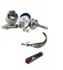 PACK EQUIPO + CIGUEÑAL AEROX 100 C.C. 2 FAST + ESCAPE KRM 100 CC. R: IST100