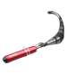 TUBO ESCAPE MINARELLI AM 6 / DERBI SENDA 50 E2 / E3 COLA ROJA YASUNI R: TUB810R