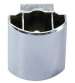 CAMPANA PLANA SEMI-OVAL CROMADA CARBURADOR 34 POLINI R: 3420126