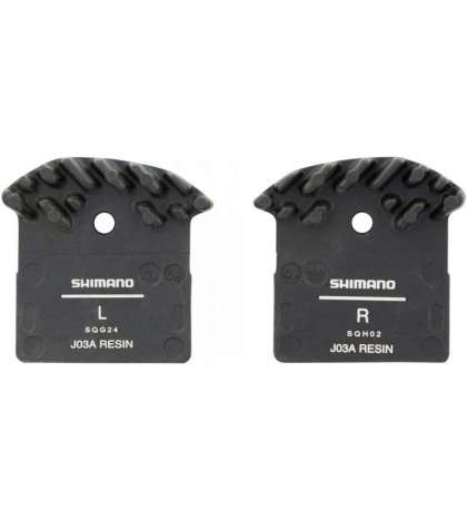 PASTILLA FRENO ( ALETA REFRIGERANTE ) J03A SHIMANO XTR / DEORE XT / SLX RESINA R: 8Z298010