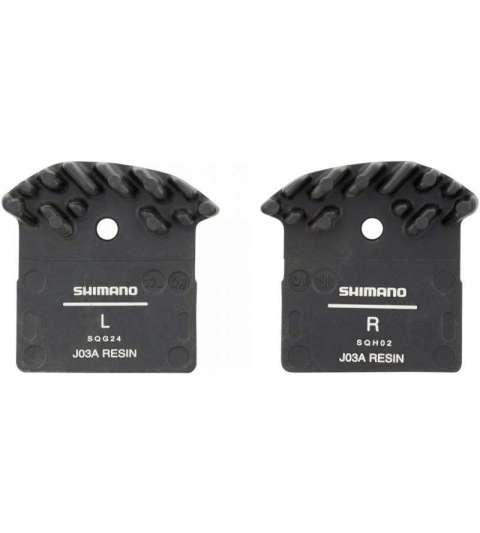 PASTILLA FRENO ( ALETA REFRIGERANTE ) J03A SHIMANO XTR / DEORE XT / SLX RESINA R: 8Z298010