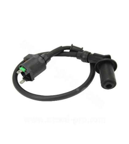BOBINA DE ALTA TENSIÓN COMPLETA CON CABLE Y PIPETA PARA KYMCO AGILITY / PEOPLE / DINK 50/125/150 4T R: 9701919K