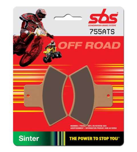 JUEGO PASTILAS POLARIS QUAD TRAIL BOOS 325 " SINTER " SBS R: P755ATS