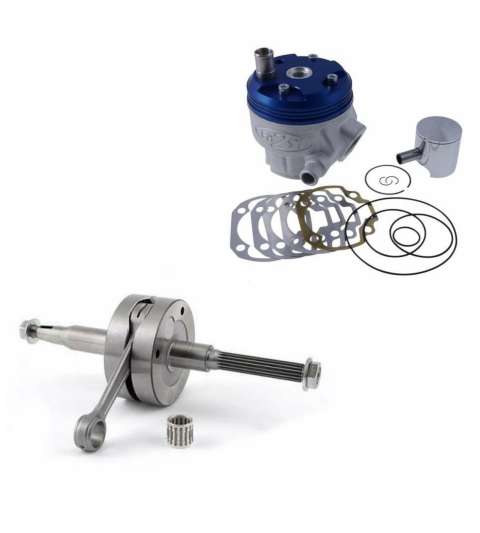 MAXI KIT AEROX / JOG RR LC 70 C.C. BIELA 85 PISTÓN 47,60 2FAST R: CRHQ393B85M-TFAST027