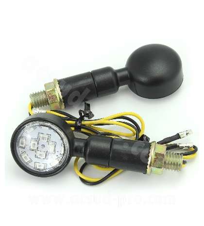 JUEGO INTERMITENTES ( HOMOLOGADOS ) OPM BALBOA LEDS NEGRO R: 206022W