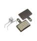 JUEGO PASTILLAS FRENO KEVLAR SHIMANO DEORE M515 / M525 / M575 V.PARTS R: 9272