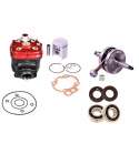 PACK KIT MOTOR AM6 - 75CC - MVT IRON MAX + CIGÜEÑAL MVT S-RACE R: PACK-75-AM6-IM10