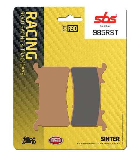 JUEGO PASTLLAS HONDA CBR 1000 RR " SINTER " SBS R: P985RST