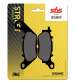 JUEGO PASTILLAS FRENO YAMAHA YBR 125 4T. SBS R: P858HF