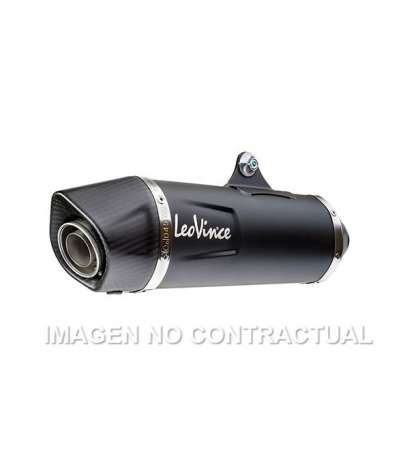 SILENCIOSO LEOVINCE NERO YAMAHA N-MAX 125 EURO 4 R: LV14070K