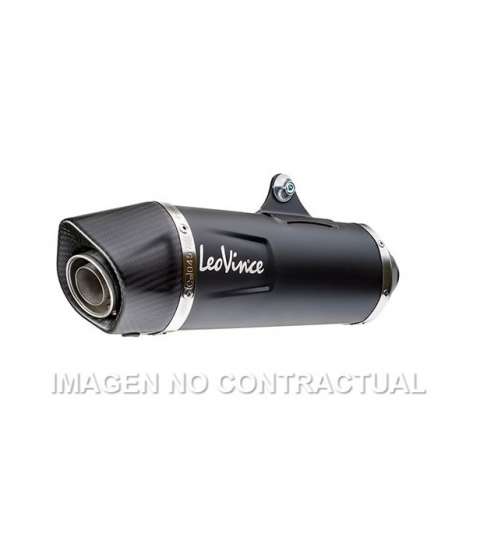 SILENCIOSO LEOVINCE NERO YAMAHA N-MAX 125 EURO 4 R: LV14070K