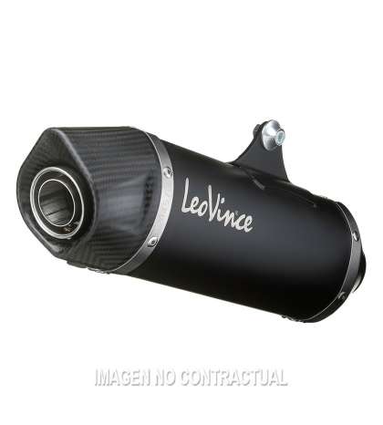 SILENCIOSO LEOVINCE NERO YAMAHA X-MAX 300 EURO 4 R: LV14054K