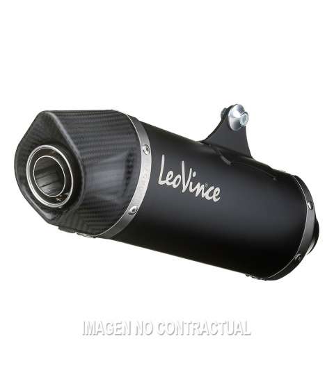 SILENCIOSO LEOVINCE NERO YAMAHA X-MAX 300 EURO 4 R: LV14054K