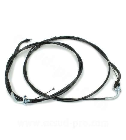 TRANSMISIÓN DE GAS COMPLETA (IR + RETORNO) HONDA FORZA 125 2014 / 2019 TNT R: 164335E