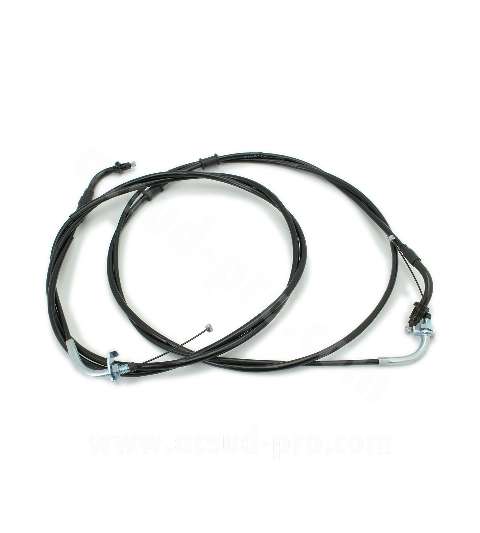 TRANSMISIÓN DE GAS COMPLETA (IR + RETORNO) HONDA FORZA 125 2014 / 2019 TNT R: 164335E