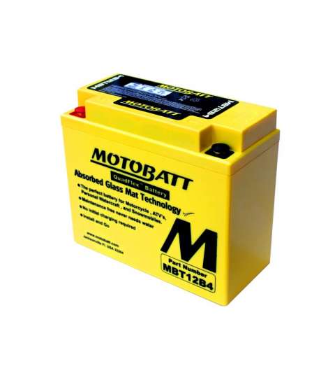 BATERÍA MOTOBATT MBT12B4 (YT12B-BS/YT12-B4) R: 2240M