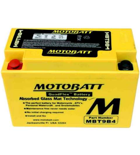 BATERIA MOTOBATT MBT9B4 EQUIV "YT9B4- YT9BBS R: 2248M