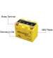 BATERIA GEL MOTOBATT MT7XA EQUIVALE "YTX7ABS " GEL ALEMAN R: 2234MG