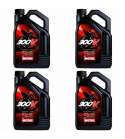 CAJA ( 4 UNIDADES DE 4 LITROS ) MOTUL 300V-2 10W 40 4T. FACTORY LINE RACING R: PA1040M