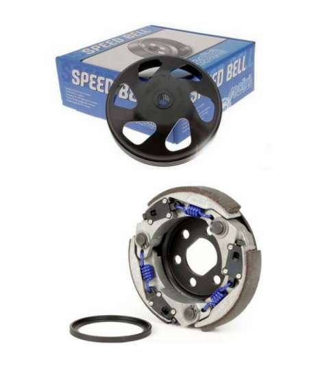 EMBRAGUE 3 G REGULABLE + CAMPANA EVO 2 DIÁMETRO 107 MM. POLINI R: 249062 / 250026