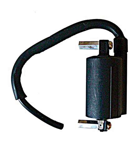 BOBINA SUZUKI INTRUDER 250 / MARAUDER 125 12V 3,5 OHM - 2 FASTONS CON CABLE 20 CM R: 04174310