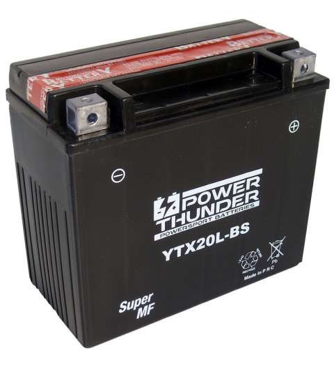 BATERÍA POWER THUNDER CTX20L-BS HARLEY DAVIDSON R: 0620391P