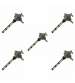 KIT ( 5 GRIFOS / DEPRESORES ) MINARELLI - PIAGGIO SCOOTER 50 R: PGD5P