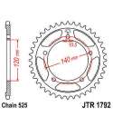 CORONA ARRASTRE TRIUMPH DAYTONA 600 41 Z. JT R: R1792 41