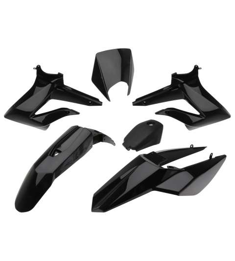 KIT CARENADOS DERBI SENDA DRD X-TREME 50 10/15 NEGRO METALIZADO R: 350012