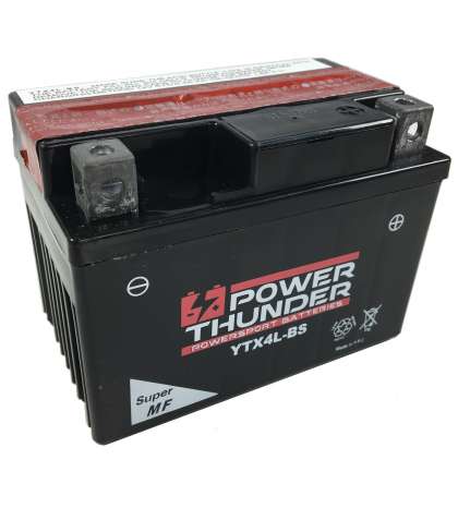 BATERÍA POWER THUNDER CTX4L-BS R: 0604511P