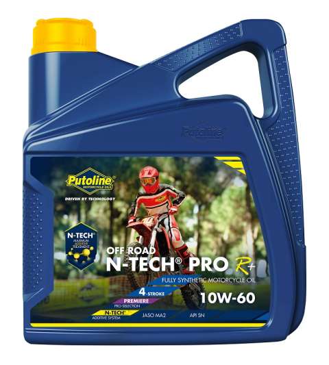 GARRAFA ( 4 LITROS ) PUTOLINE N-TECH® PRO R+ OFF ROAD 10W-60 R: 74372