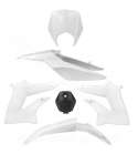 KIT PLASTICOS SENDA DRD XTREME (2010 A 2017 ) BLANCO (6 PIEZAS) TNT R: 350013