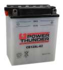 BATERIA CB12AL A2 ( CON ÁCIDO ) POWER THUNDER R: 0612411P