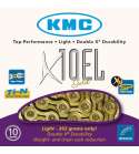 CADENA X10 EL 114 PASOS 10V ORO KMC R: 31292