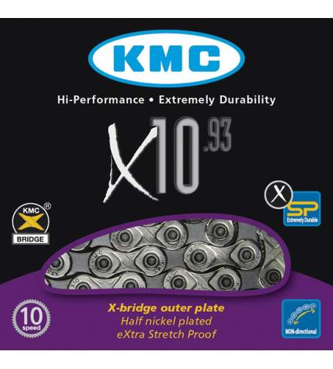 CADENA X10-93 114 PASOS - KMC - R: 31243
