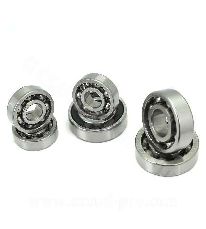KIT RODAMIENTOS MOTOR GY6 50 CC. 4T (6 PIEZAS) R: 100018