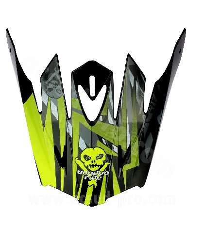 VISERA CASCO VOODOO RIDE ICON VERDE SC15 CROSS R: 441940Z