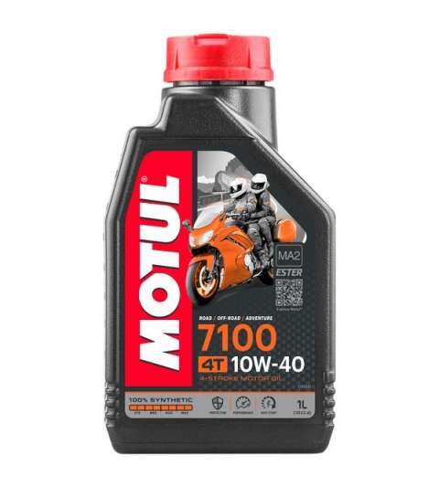 ACEITE 10W 40 ( ENVASE 1 LITRO ) 100% SINTÉTICO 7100 4 T.
