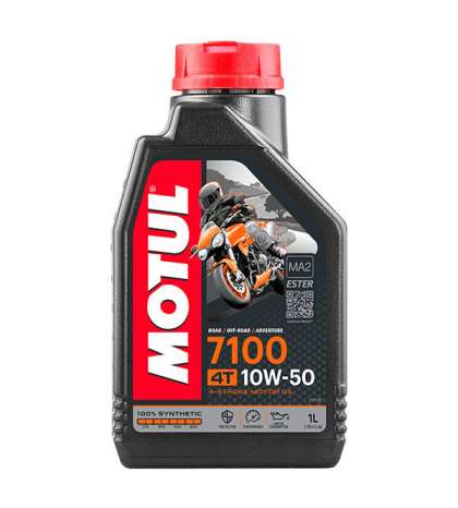 ACEITE 10W 50 ( ENVASE 1 LITRO ) 100% SINTÉTICO 7100 4 T.