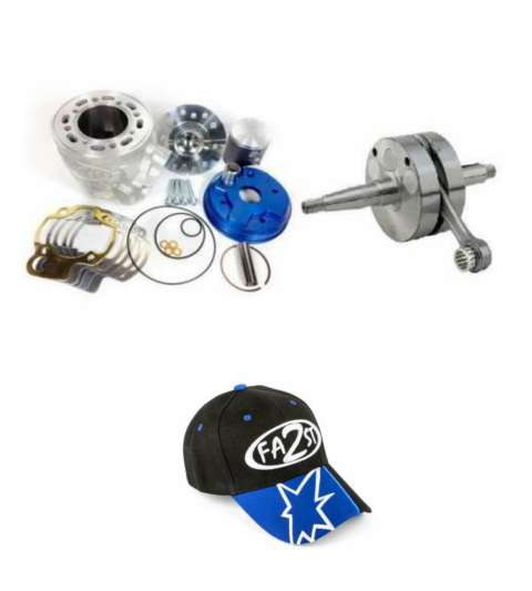MAXI KIT MINARELLI AM 6 CARRERA 47 / BIELA 95 ( 100 C.C. ) + GORRA OFICIAL 2FAST R: TFAST050/TFAST051G