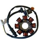 STATOR PEUGEOT VIVACITY 50 / X FIGHT 100 MITSUBA 8 POLOS 12V 140W CON PICK-UP (MOTOR PEUGEOT) R: 04163088
