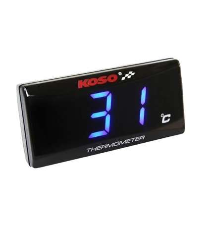 RELOJ DIGITAL TEMPERATURA SUPER SLIM AZUL KOSO R: 49237