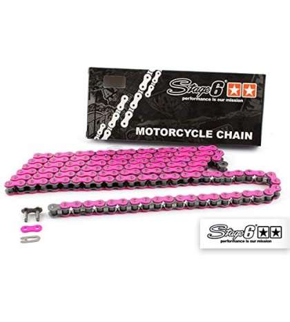 CADENA STAGE 6 420 X 140 PASOS ROSA R: A-S6-20110