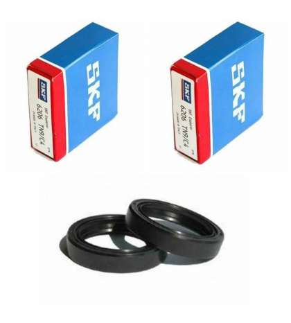 JUEGO RODAMIENTOS Y RETENES APRILIA RS 125 SKF TN9 C4 R: K6206AP