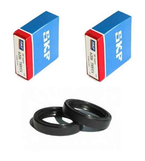 JUEGO RODAMIENTOS Y RETENES APRILIA RS 125 SKF TN9 C4 R: K6206AP